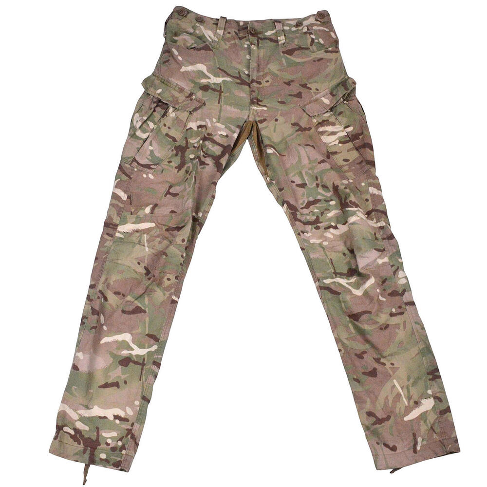 British Army Issue Combat Pants 35x34 Large Tall 90/90/105 MTP Camo Cotton